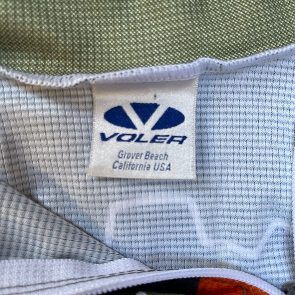 Voler Men Medium Race Raglan Zip Up Short Sleeve Another Bike Shop Cycling Shirt - Picture 7 of 10